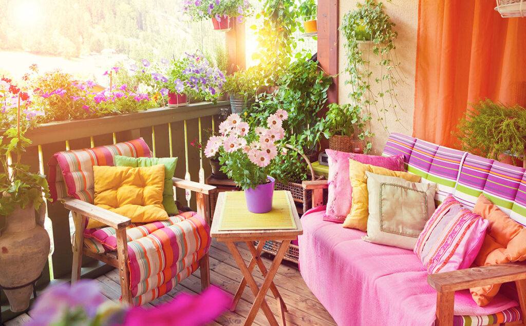 yellow-purple-pink-patio-furniture