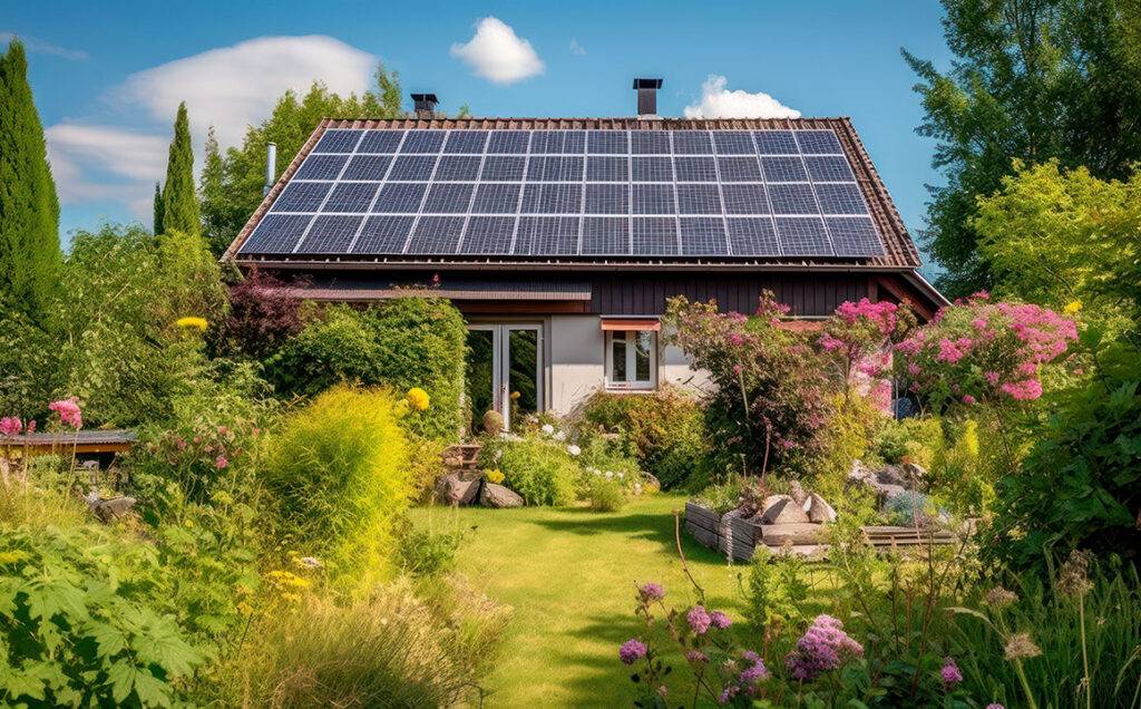 house-garden-solar-power-panels