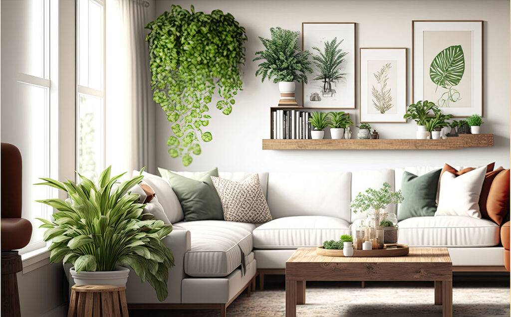 living-room-plants