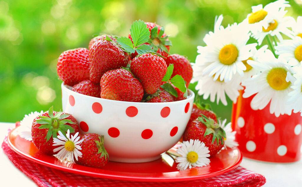 strawberries-garden-table-setting-chamomile